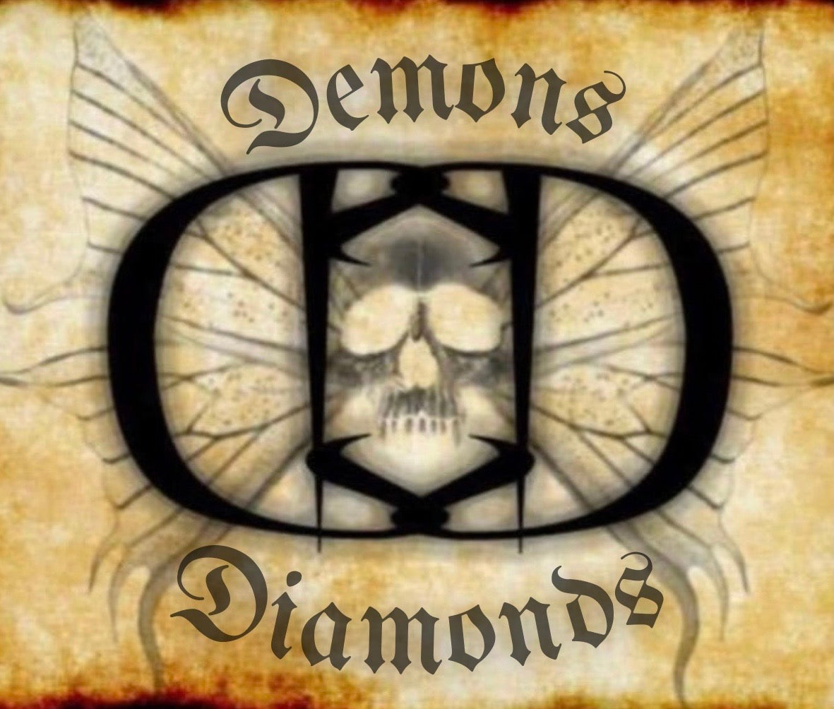 Demons and Diamonds. Resin artist. From Gothic to glittery, it’s resin but different  